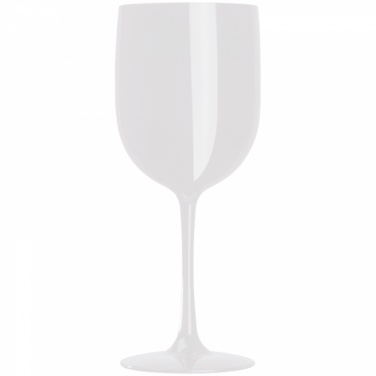 Logotrade promotional gift image of: PS Drinking glass 460 ml, White