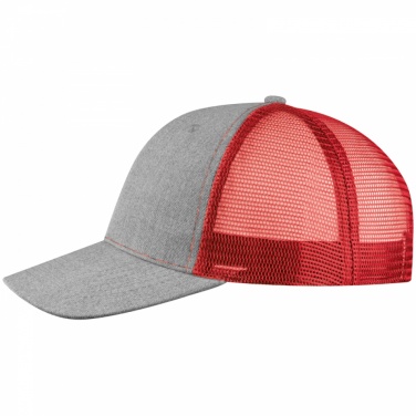 Logotrade promotional gift picture of: Baseball Cap with net, Red