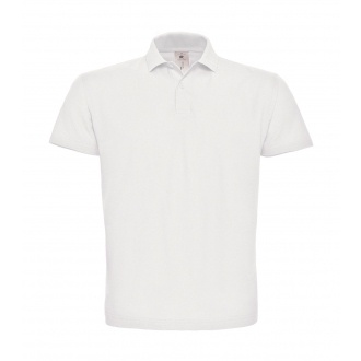 Logotrade promotional merchandise image of: Polo shirt unisex ID.001 Piqué, White