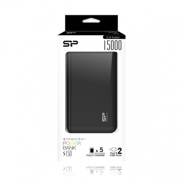 Logo trade promotional product photo of: Power Bank Silicon Power S150, White
