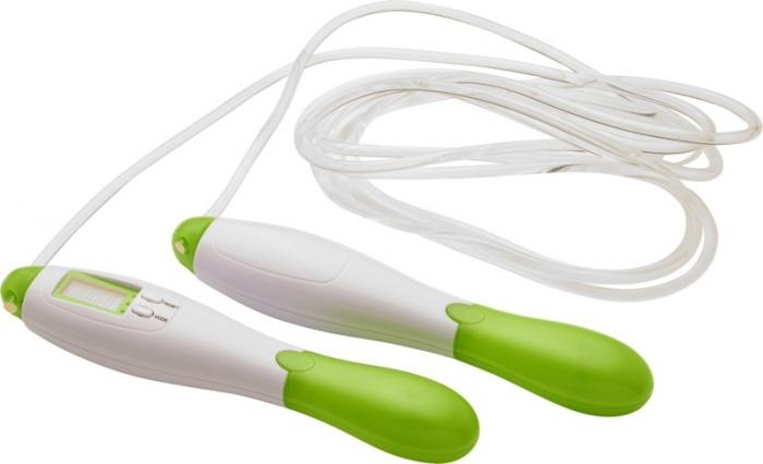 Logotrade promotional product picture of: Frazier skipping rope, lime green
