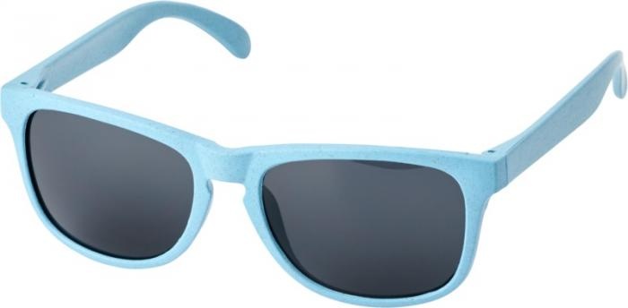 Logotrade advertising products photo of: Rongo wheat straw sunglasses, light blue