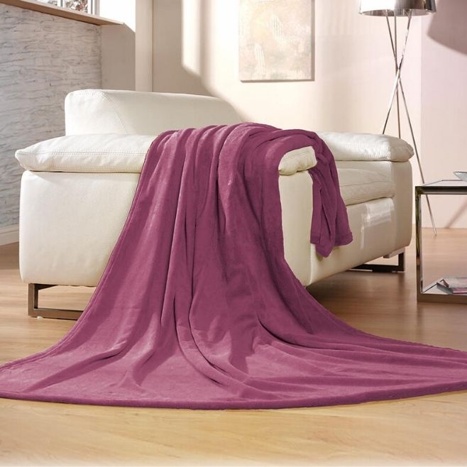 Logotrade corporate gifts photo of: Memphis blanket, purple