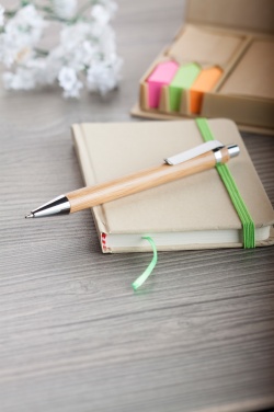 Logotrade promotional product image of: Bashania bamboo ballpoint pen