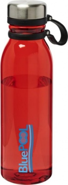 Logo trade corporate gift photo of: Darya 800 ml Tritan™ sport bottle, red