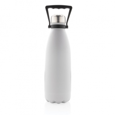 Logotrade promotional merchandise photo of: ​Large vacuum stainless steel bottle 1.5L, white