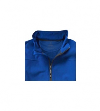 Logo trade promotional merchandise picture of: #44 Langley softshell jacket, blue