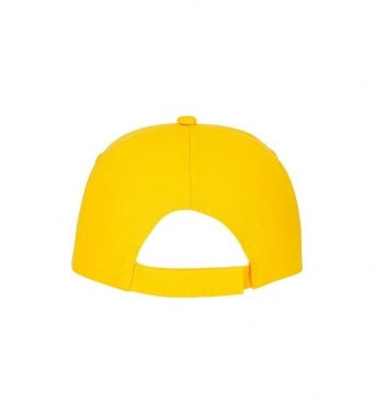 Logotrade promotional product image of: Feniks 5 panel cap, yellow