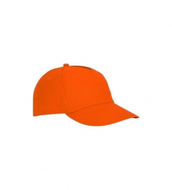 Logo trade corporate gifts picture of: Feniks 5 panel cap, orange