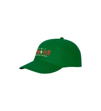 Logo trade advertising products picture of: Feniks 5 panel cap, green