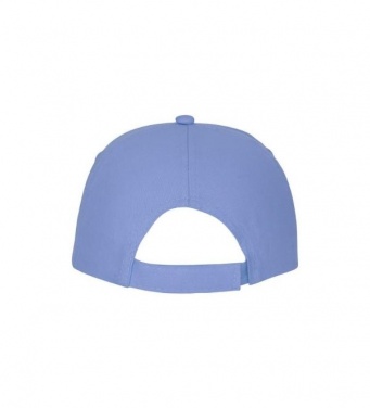 Logotrade advertising product picture of: Feniks 5 panel cap, light blue