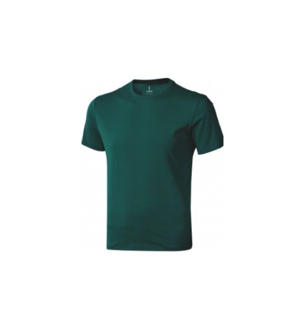 Logotrade corporate gift image of: Nanaimo short sleeve T-Shirt, dark green