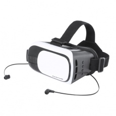 Virtual reality headset, white