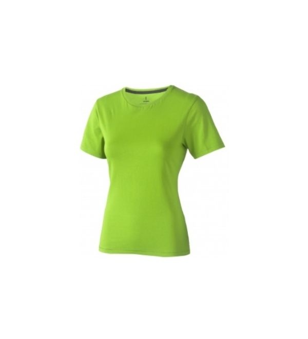 Logotrade promotional giveaway picture of: Nanaimo short sleeve ladies T-shirt, light green