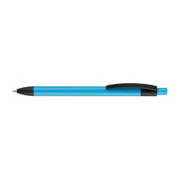 Logotrade business gift image of: Pen, soft touch, Capri, blue