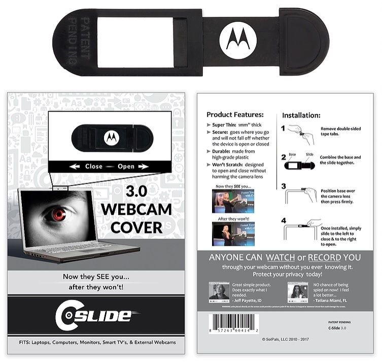 Logotrade promotional gift picture of: Webcam Cover for Laptop