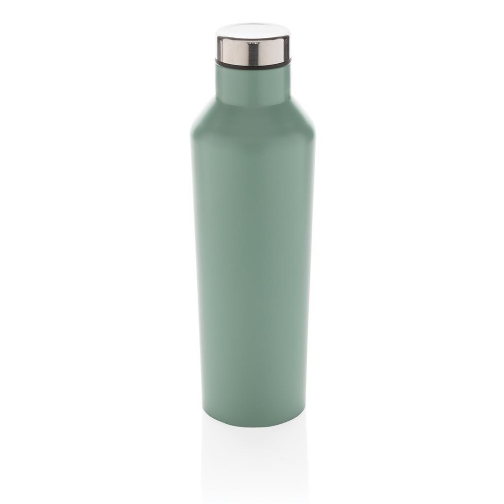 Logo trade advertising product photo of: Modern vacuum stainless steel water bottle, green