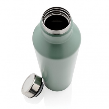 Logo trade promotional items image of: Modern vacuum stainless steel water bottle, green