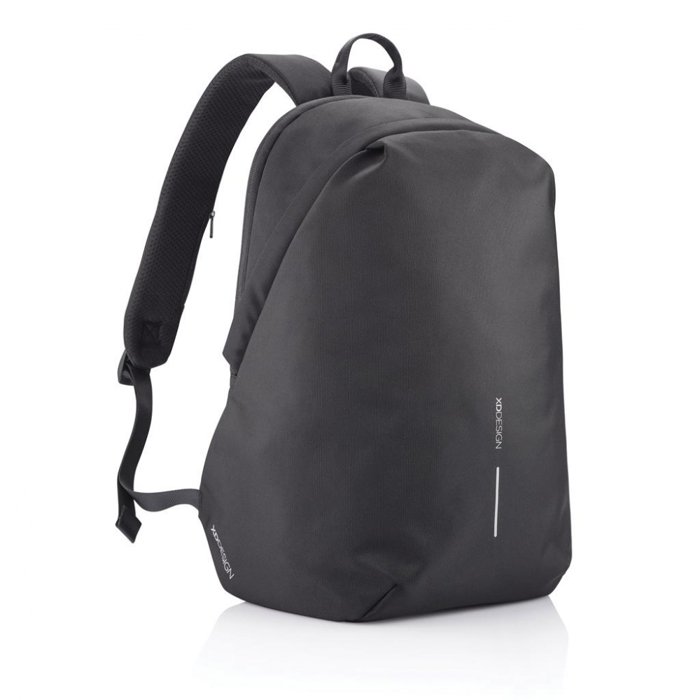 Logotrade promotional merchandise photo of: Anti-theft backpack Bobby Soft, black