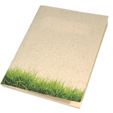 Logotrade business gift image of: Erba notebook made of grass, beige