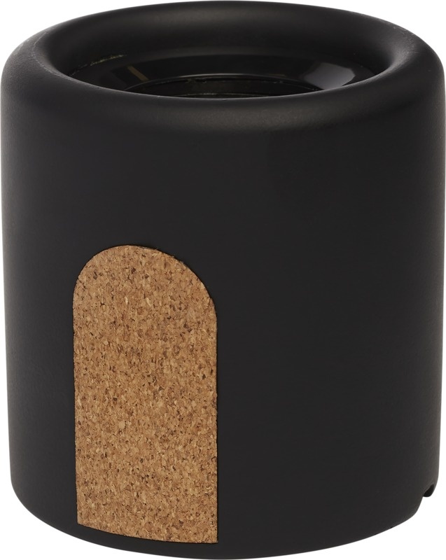 Logotrade corporate gifts photo of: Roca limestone / cork Bluetooth® speaker, black