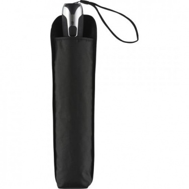 Logotrade promotional gift picture of: AOC oversize mini umbrella FARE®-Steel, black