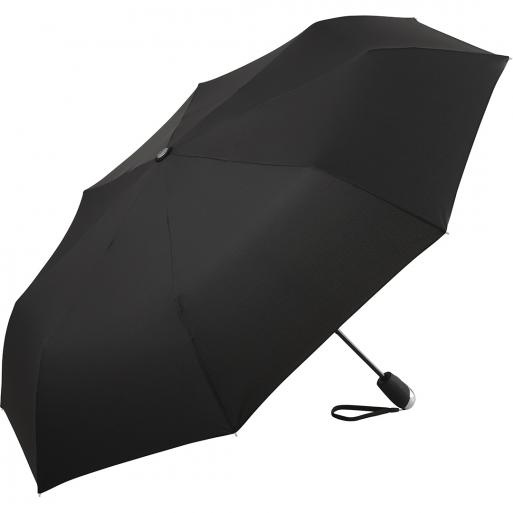 Logo trade promotional merchandise image of: AOC oversize mini umbrella FARE®-Steel, black