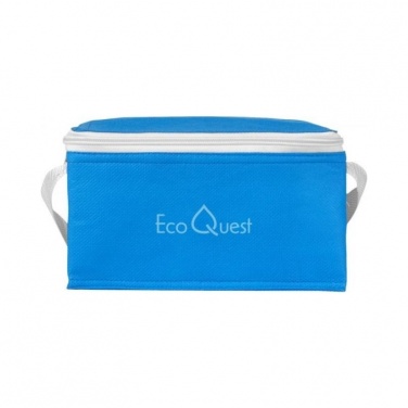 Logo trade promotional gift photo of: Spectrum 6-can cooler bag, process blue