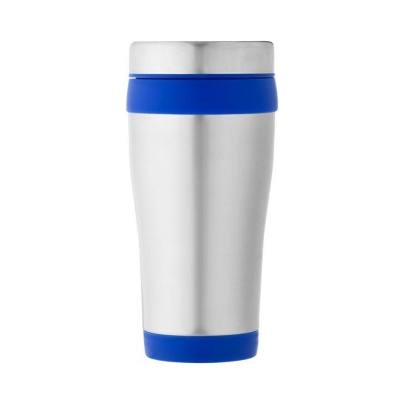 Logo trade promotional gifts picture of: Elwood insulating tumbler, blue