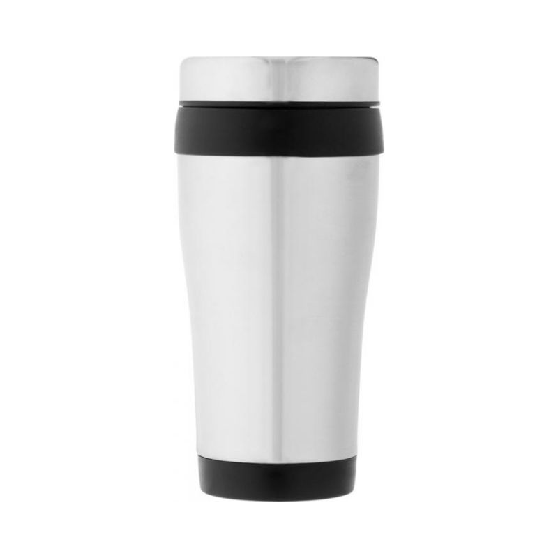 Logo trade promotional gift photo of: Elwood insulating tumbler, black