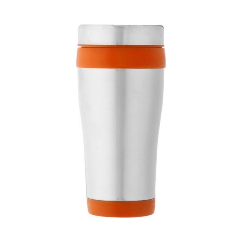 Logo trade promotional giveaways image of: Elwood insulating tumbler, orange