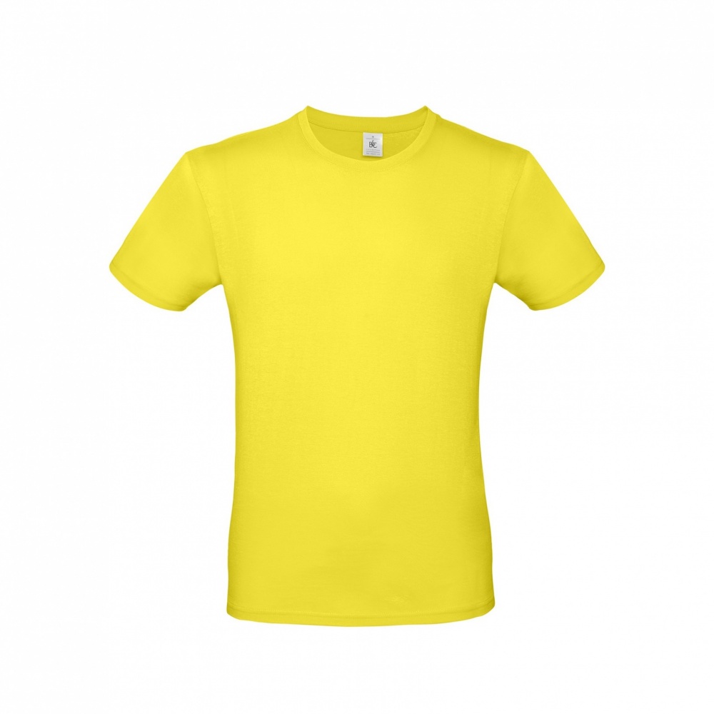 Logotrade promotional merchandise photo of: T-shirt B&C #E150, lemon yellow