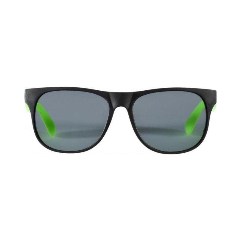 Logo trade promotional products picture of: Retro sunglasses, neon green