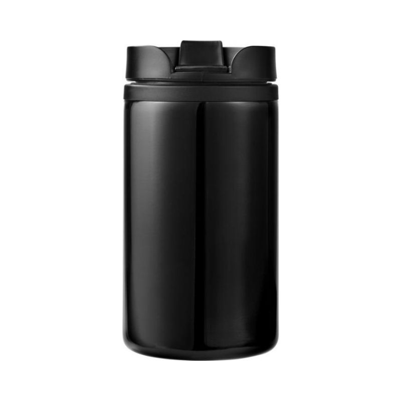 Logo trade promotional merchandise photo of: Mojave insulating tumbler, black