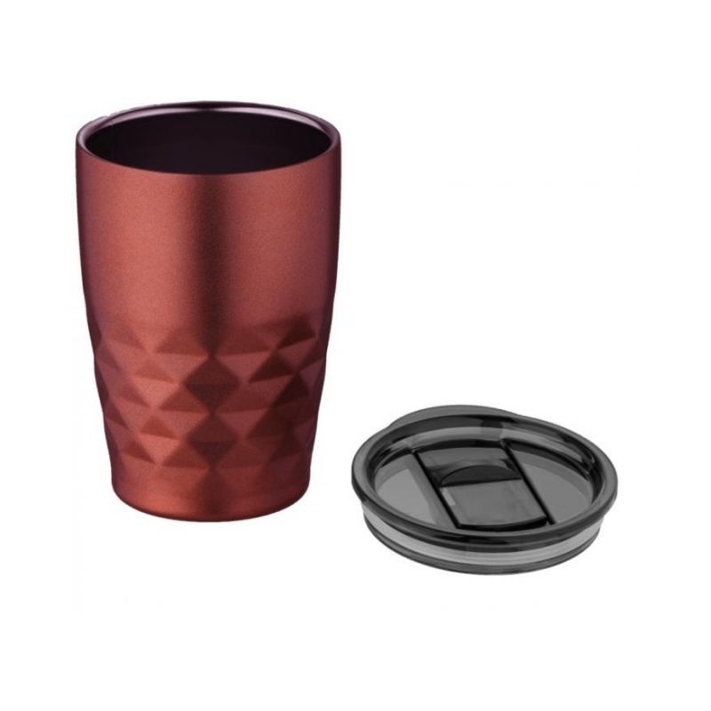 Logotrade promotional giveaway picture of: Geo insulated tumbler, red