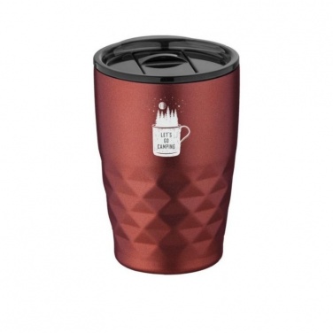 Logotrade advertising product picture of: Geo insulated tumbler, red