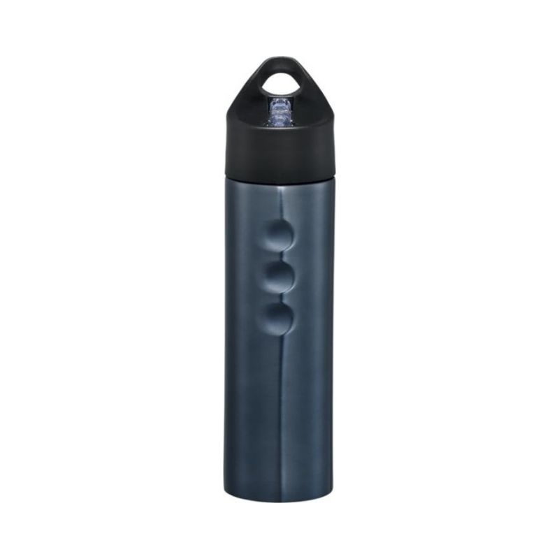 Logo trade promotional items picture of: Trixie stainless sports bottle, titanium