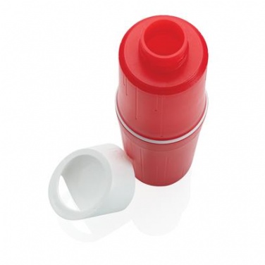 Logo trade promotional merchandise picture of: BE O bottle, organic water bottle, red
