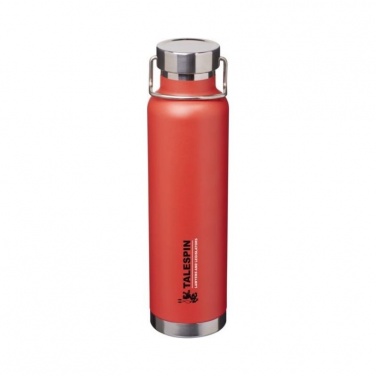 Logo trade promotional merchandise picture of: Thor Copper Vacuum Insulated Bottle, red