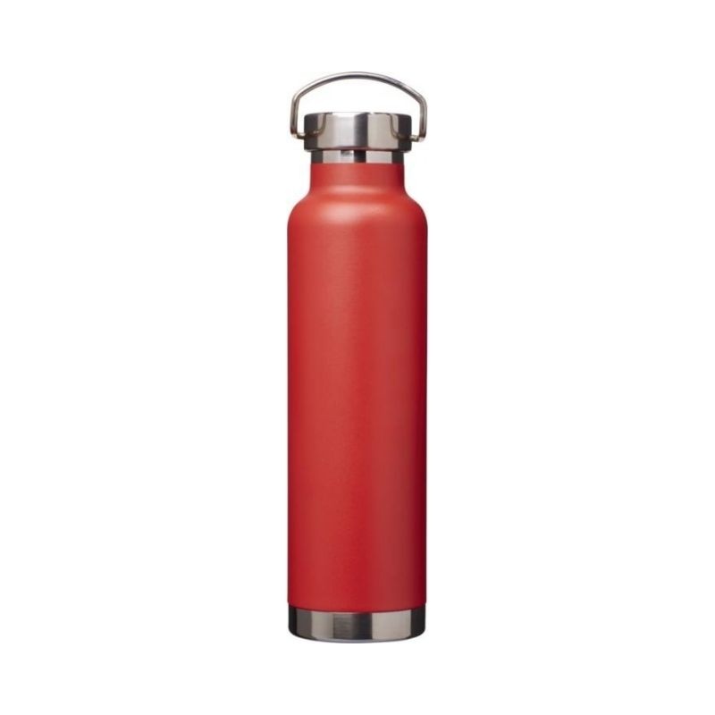 Logotrade business gifts photo of: Thor Copper Vacuum Insulated Bottle, red
