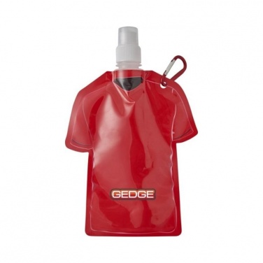 Logo trade promotional gifts picture of: Goal football jersey water bag, red