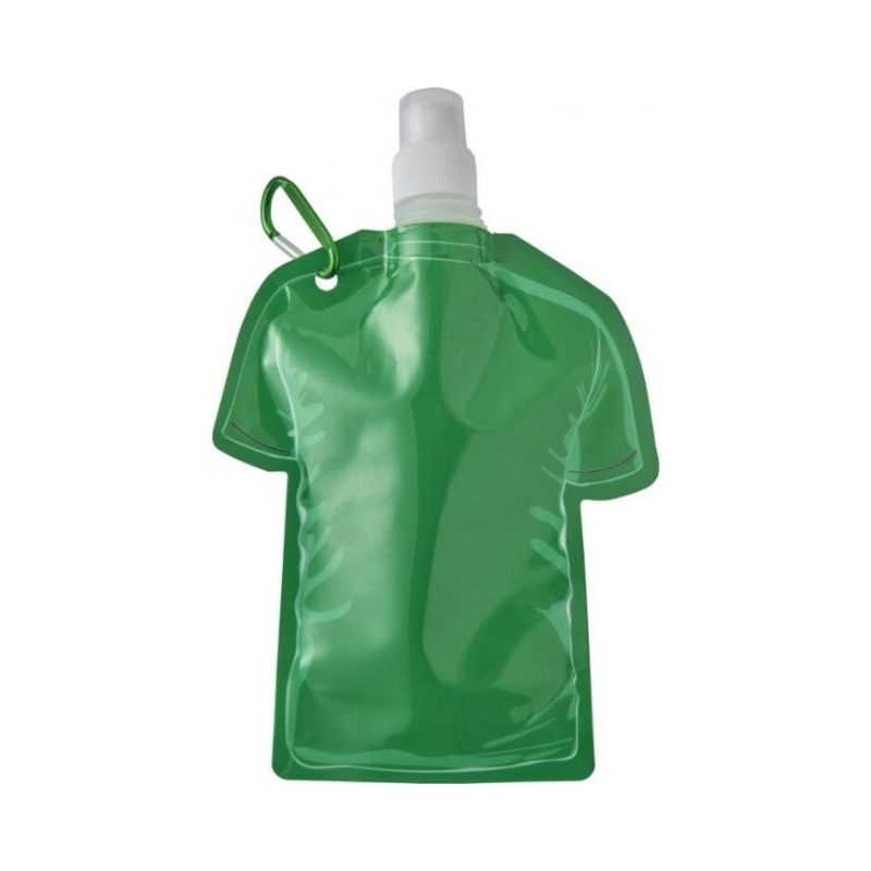 Logo trade promotional items picture of: Goal football jersey water bag, green