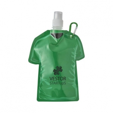 Logo trade business gift photo of: Goal football jersey water bag, green