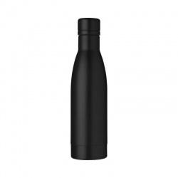 Logo trade promotional items image of: Vasa vacuum bottle, black
