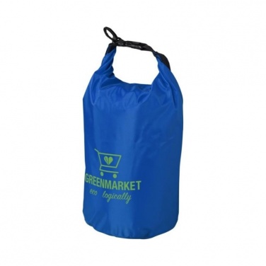 Logotrade promotional gift image of: Survivor roll-down waterproof outdoor bag 5 l, blue