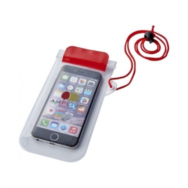 Logo trade business gift photo of: Mambo waterproof storage pouch, red