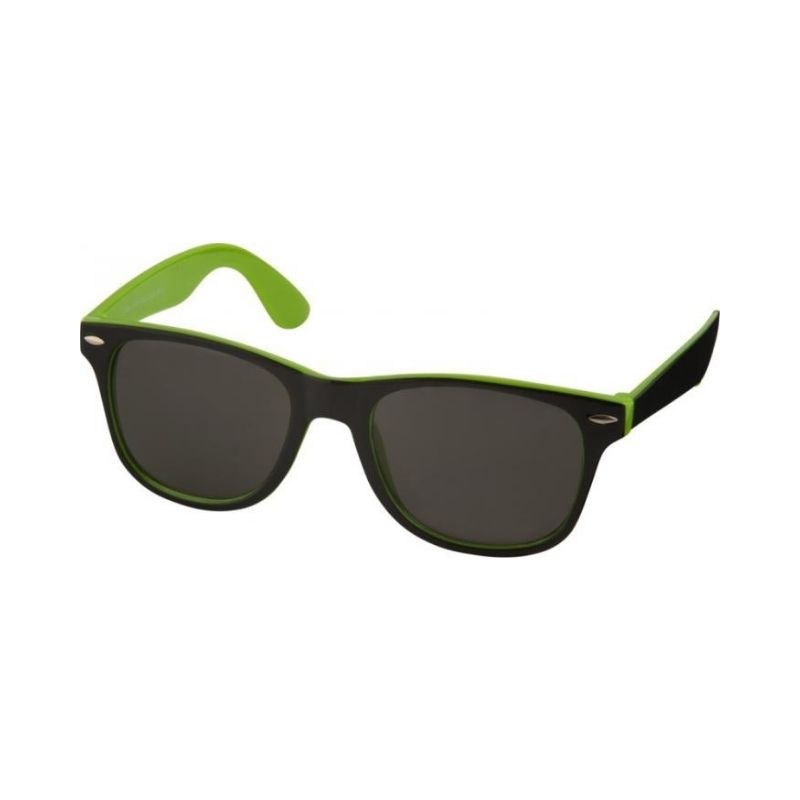 Logo trade promotional products image of: Sun Ray sunglasses, lime