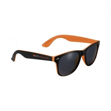 Logo trade promotional gift photo of: Sun Ray sunglasses, orange
