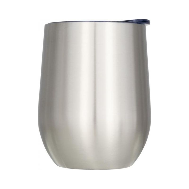 Logo trade promotional items image of: Corzo Copper Vacuum Insulated Cup, silver