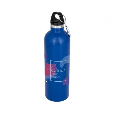 Logo trade business gifts image of: Atlantic vacuum insulated bottle, blue